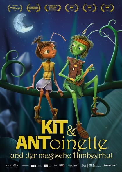 Filmplakat: Kit & Antoinette und der magische Himbeerhut