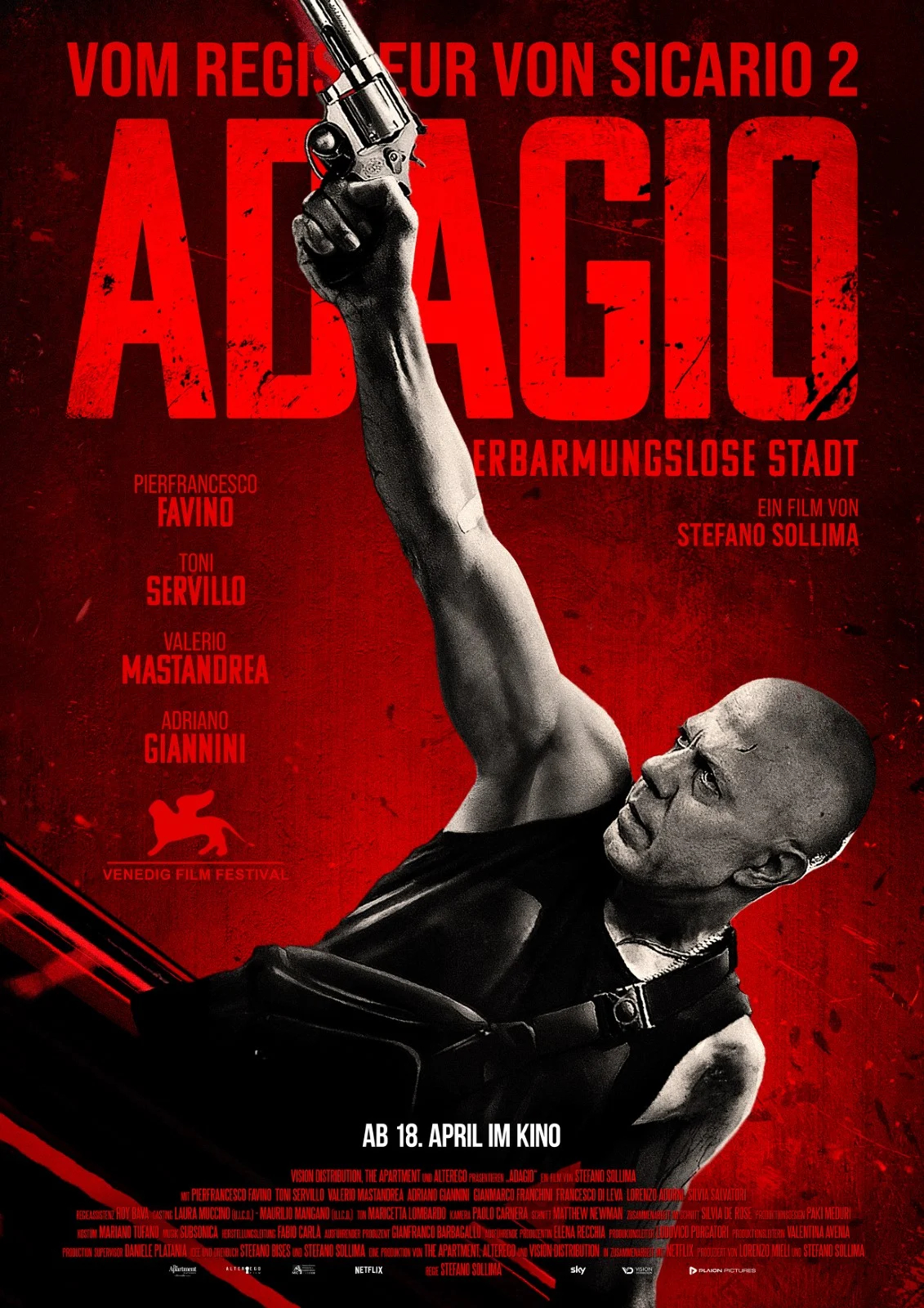 Filmplakat: Adagio - Erbarmungslose Stadt