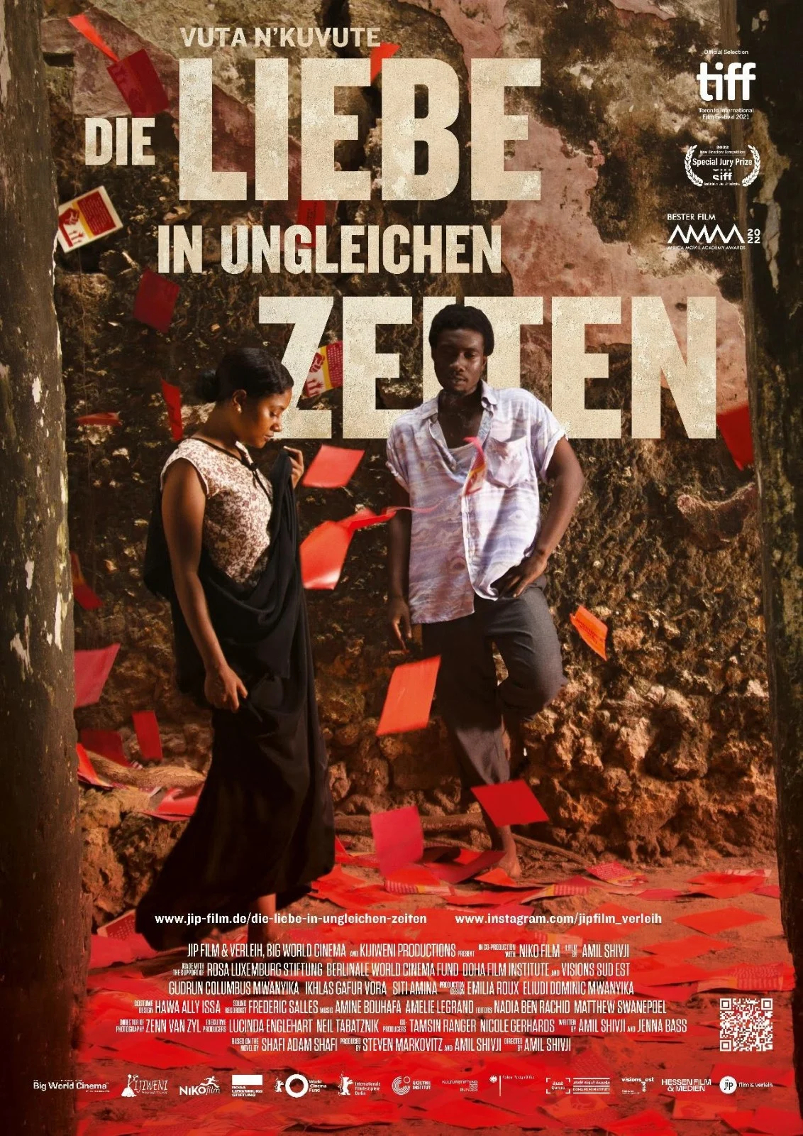 Filmplakat: Die Liebe in ungleichen Zeiten