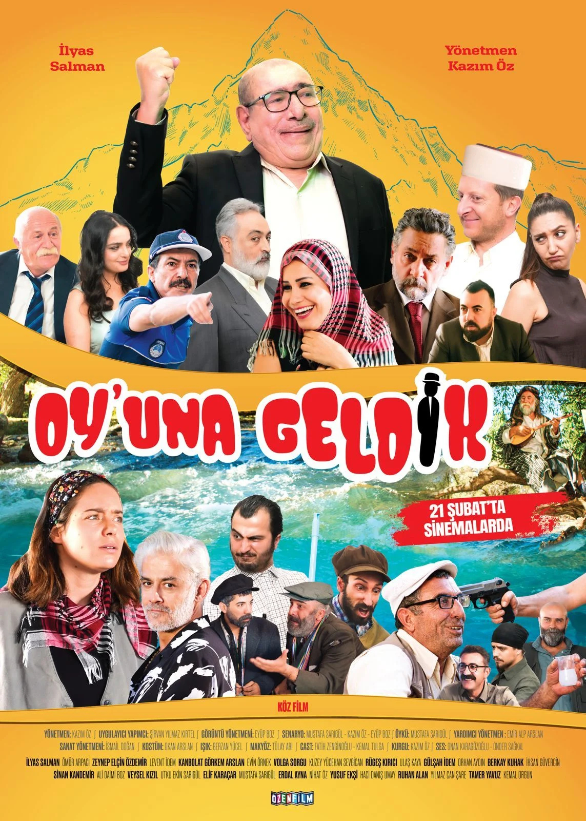 Filmplakat: Oy’una Geldik